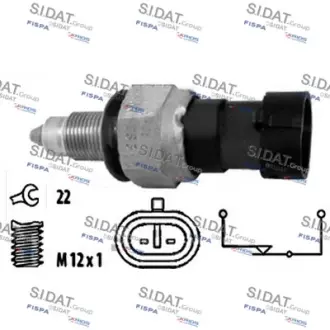 Reverse light switch. Выключатель фонаря заднего хода SIDAT 3234246