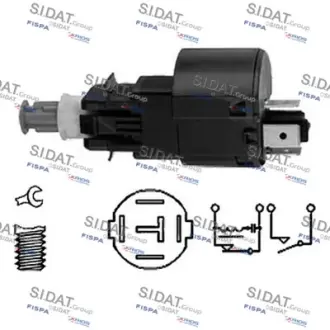 Brake light switch. Выключатель стоп сиганала SIDAT 5140057