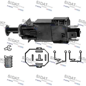 Brake light switch. Выключатель стоп сиганала SIDAT 5140077