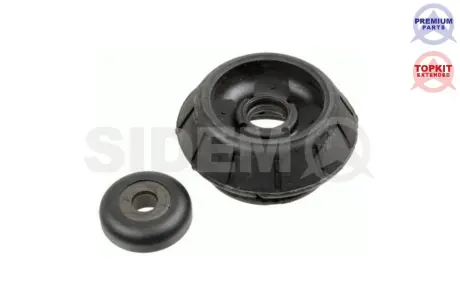 Подушка амортизатора (перед) Citroen C1/Toyota Aygo/Peugeot 107 05- (з підшипн.) SIDEM 853424KIT