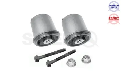 Сайлентблоки балки AUDI A3, SEAT IBIZA III, VW GOLF IV 96- зад. міст (Вир-во) SIDEM 863713SET