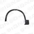 Надкирильник (передній) BMW X3 (F25), 03.14 - 17 SIGNEDA PBM01021MAL (фото 1)