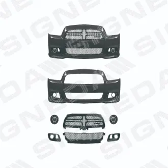 БАМПЕР ПЕРЕДНИЙ SIGNEDA PDG04192BASET