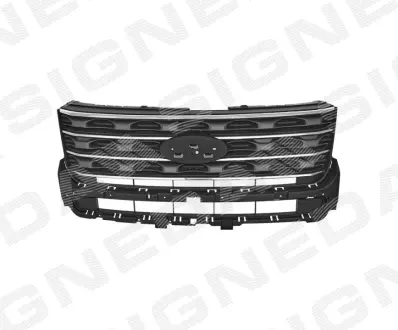 Решітка радіатора FORD EXPLORER, 16 - 18 SIGNEDA PFD07421GA