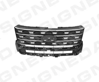 Решітка радіатора FORD EXPLORER, 16 - 18 SIGNEDA PFD07425GA