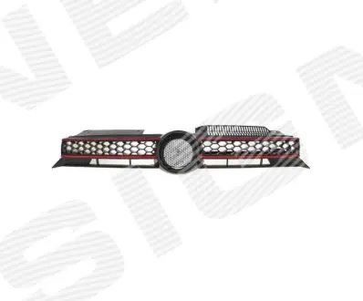 Решітка радіатора VW GOLF VI, 09 - 12 SIGNEDA PVW07089GA(K)
