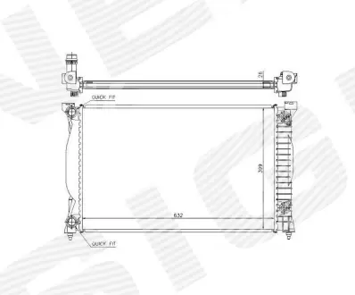 РАДИАТОР SIGNEDA RA60305A
