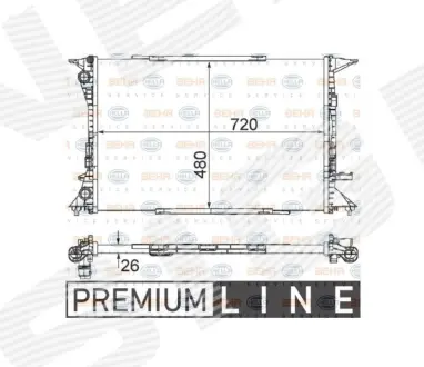 РАДИАТОР SIGNEDA RA60323Q