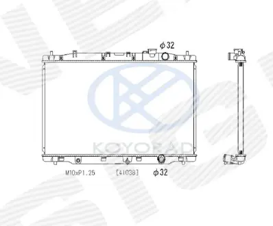 РАДИАТОР SIGNEDA RA606443K