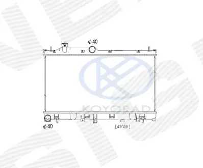 РАДИАТОР SIGNEDA RA606532Q
