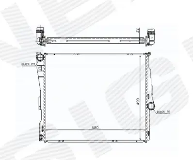 РАДИАТОР SIGNEDA RA60803A