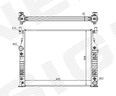 РАДИАТОР SIGNEDA RA62576A