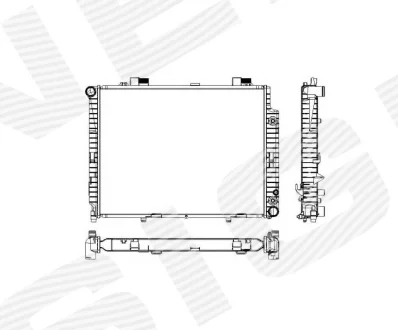 РАДИАТОР SIGNEDA RA62608Q