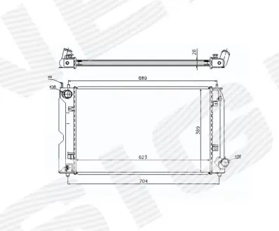 РАДИАТОР SIGNEDA RA64647A