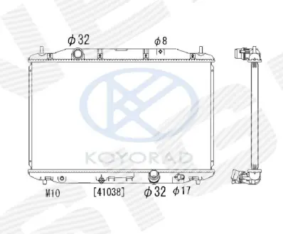 РАДИАТОР SIGNEDA RA68135Q