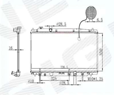 РАДИАТОР SIGNEDA RA68150AT