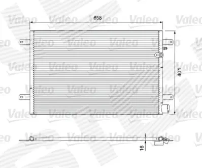 РАДИАТОР КОНДИЦИОНЕРА SIGNEDA RC94695V
