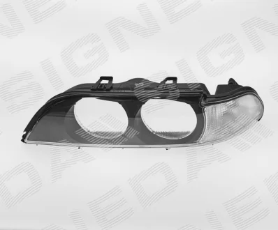 СТЕКЛО ПЕРЕДНЕЙ ФАРЫ SIGNEDA SBM1119CL