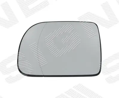 СКЛО ДЗЕРКАЛА ЗАДНЬОГО ВИДУ SIGNEDA SDSM1051ELR