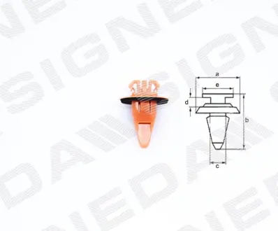Пистоны SIGNEDA T1025(10)