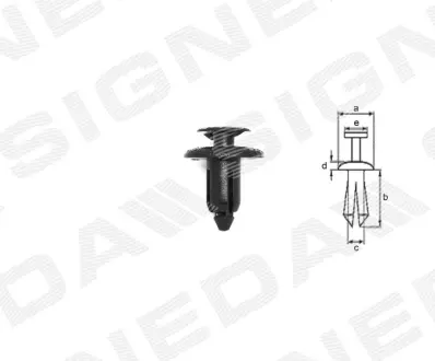 Пистоны SIGNEDA T1143(10)