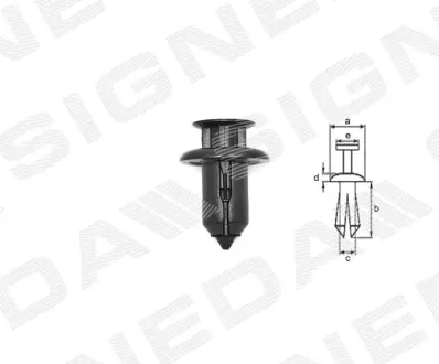 Пистоны SIGNEDA T1152(10)