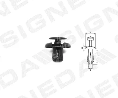 Пистоны SIGNEDA T1158(10)