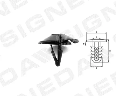 Пистоны SIGNEDA T1202(10)