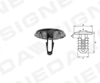 Пистоны SIGNEDA T1302(10)