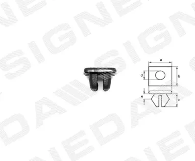 Пистоны SIGNEDA T1354(10)