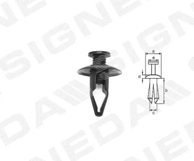 Пистоны SIGNEDA T1361(10)