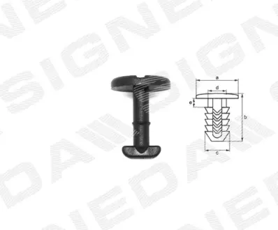 Пистоны SIGNEDA T1387(5)