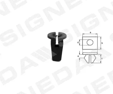 Пистоны SIGNEDA T1616(10)
