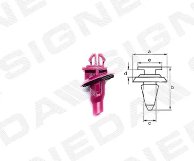 Пистоны SIGNEDA T1628(10)