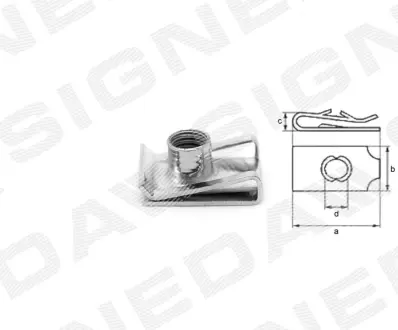 Пистоны SIGNEDA T1903(10)