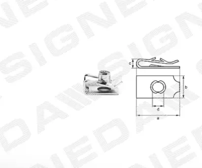 Пистоны SIGNEDA T1905(10)