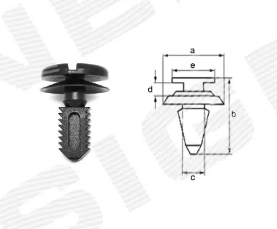 Пистоны SIGNEDA T2098(5)