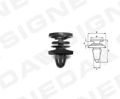 Пистоны SIGNEDA T2235(10)