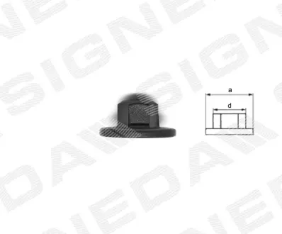 Пистоны SIGNEDA T2244(10)