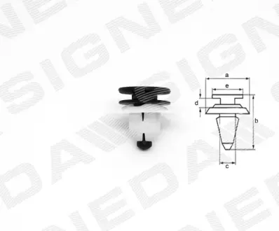 Пистоны SIGNEDA T2276(10)