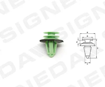Пистоны SIGNEDA T2279(10)