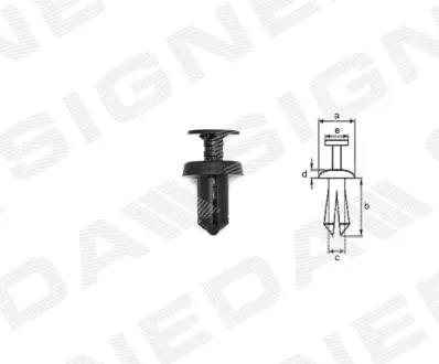 Пистоны SIGNEDA T2281(10)