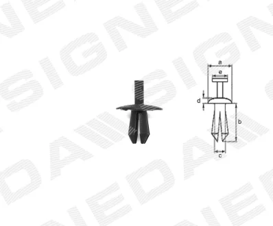Пистоны SIGNEDA T39910