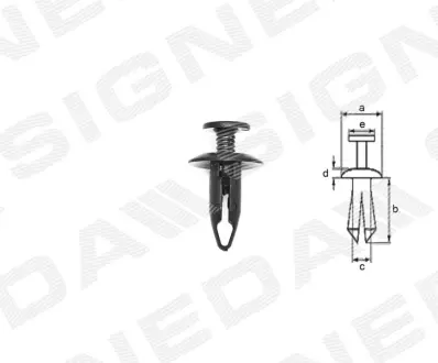 Пистоны SIGNEDA T634(10)