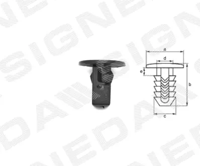 Пистоны SIGNEDA T644(10)