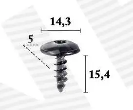 ПЛАСТМАСОВІ КРІПЛЕННЯ SIGNEDA T7051010