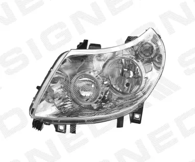 ПЕРЕДНЯЯ ФАРА SIGNEDA ZCT1124L(D)