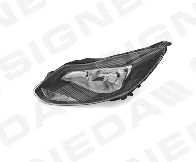 ПЕРЕДНЯЯ ФАРА SIGNEDA ZFD11A4BL(VS)
