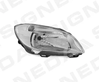 ПЕРЕДНЯЯ ФАРА SIGNEDA ZSD1115R(H)