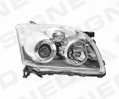 ПЕРЕДНЯЯ ФАРА SIGNEDA ZTY1191R(D)